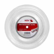 Теннисная струна MSV Focus-Hex Ultra White 1.25 200 метров