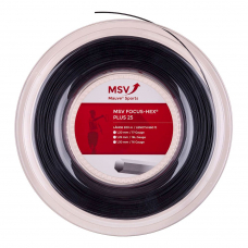 Теннисная струна MSV Focus Hex Plus 25 1.20 Black 200 метров