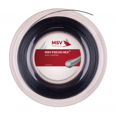 Теннисная струна MSV Focus Hex Soft Black 1.15 200 метров Теннисная струна MSV Focus Hex Soft Black 1.15 200 метров