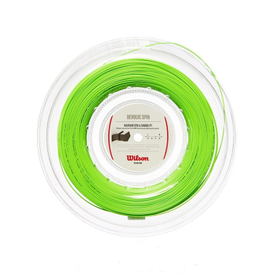 Теннисная струна Wilson Revolve Spin 1.25 Green 200 метров купить в ракетлоне доставка
