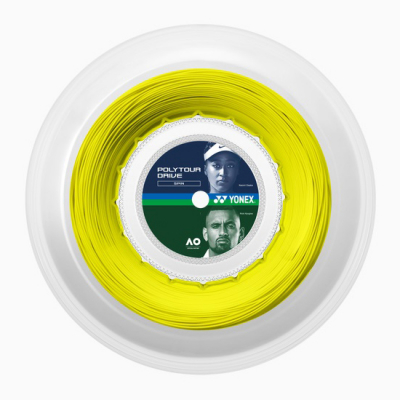 Теннисная струна Yonex Poly Tour Drive Yellow 1.25 200 метров