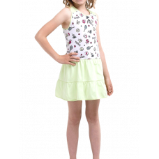 Платье Head Tennis Dress Girls G (Светло-Зеленый)