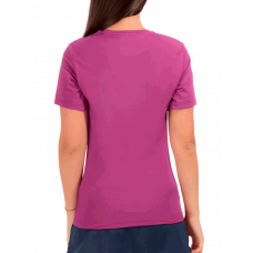 Футболка Dunlop Crew T-Shirt W (Малиновый)
