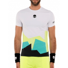 Футболка Hydrogen Mountains Tech T-Shirt M (White/Yellow Fluo/Green/Black)