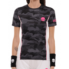 Футболка Hydrogen Camo Tech T-Shirt W (Anthracite Camouflage/White/Fuchsia Fluo)