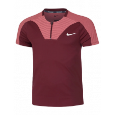 Поло Nike Court Dri-FIT Advantage Slim UL M (Night Maroon/White)