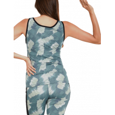 Топ Poivre Blanc Paint-Art Tank Top W (Green/Black)
