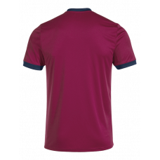 Футболка Joma Court Short Sleeve T-Shirt B (Crimson/Navy/ White)