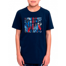 Футболка Bidi Badu New York 2024 Chill B (Dark Blue/Red/Blue)
